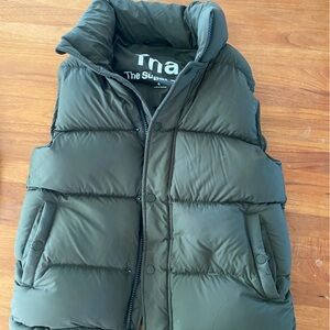 TNA super puff vest - perfect condition
